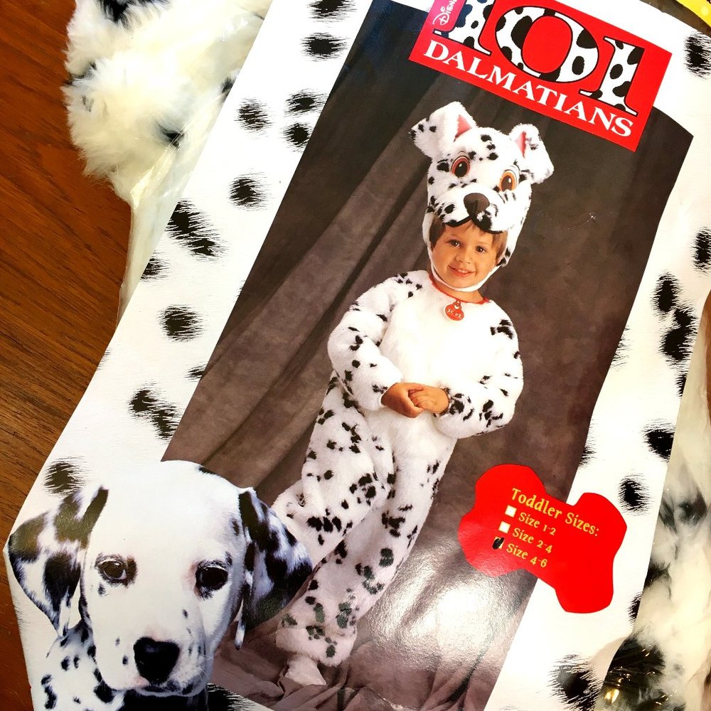Disney’s 101 Dalmations Plush Costume by Disguise Child 4-6